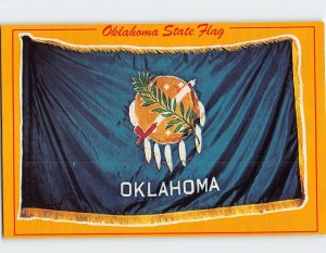 Postcard Oklahoma State Flag Oklahoma USA