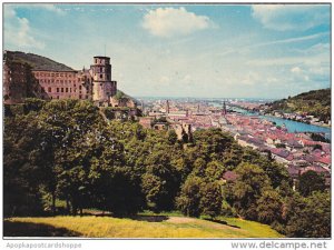 Germany Heidelberg Schloss und Stadt