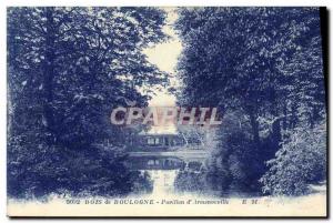 Old Postcard Bois de Boulogne Pavilion & # 39Armenonville