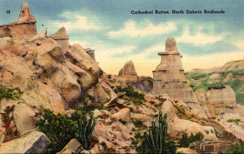 North Dakota Badlands Cathedral Buttes