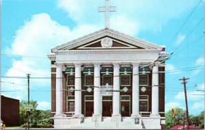 Postcard LA Shreveport - First Methodist Church