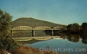 Tunkhannock, PA USA Susquehanna River Bridge, Bridge Unused 