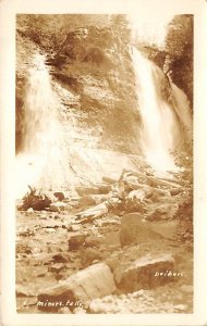 Deibert Real Photo Miners Falls MI 