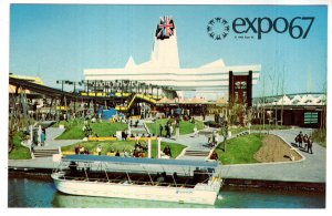 Expo67, The Great Britain Pavilion, Montreal Quebec, Ferry Boat, 1967,