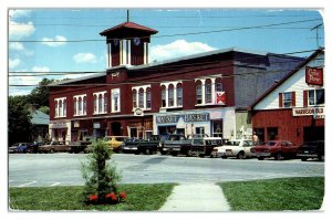 1980s/90s The IOOF Block, Harrison Village, Maine Market Basket Postcard *6V(2)2