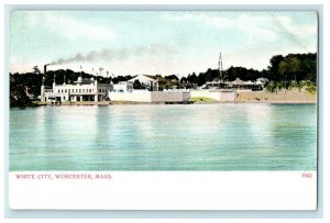 1906 White City, Worcester, Massachusetts MA Antique Unposted Postcard