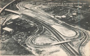 New Jersey Turnpike Interchange 15-Raymond-Pulaski~1950s Aerial Photo POSTCARD