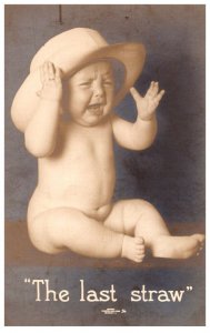 Baby with hat the Last Straw