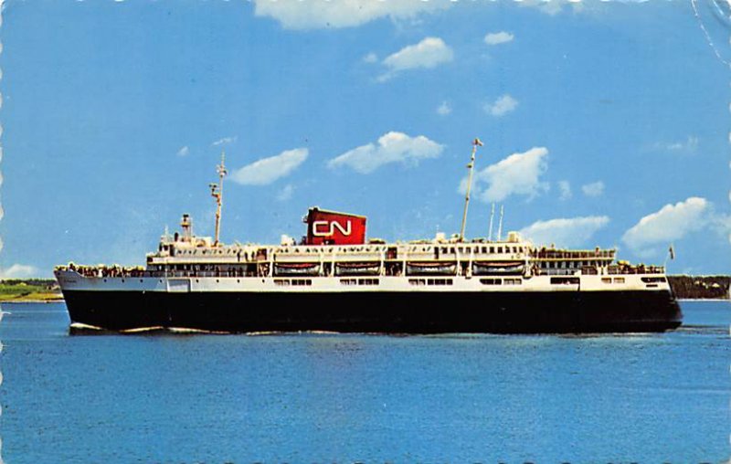 CN Ferry MV Bluenose Ship 1972 