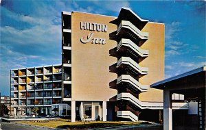 Kansas City Missouri 1950-60s Postcard Hilton Inn