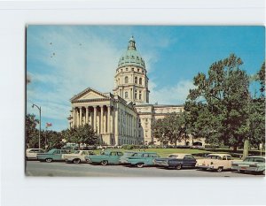 Postcard Kansas State Capitol, Topeka, Kansas