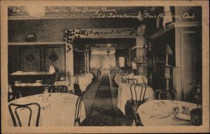 Trois Rivieres Quebec Sanatorium Dining Room Vintage Postcard