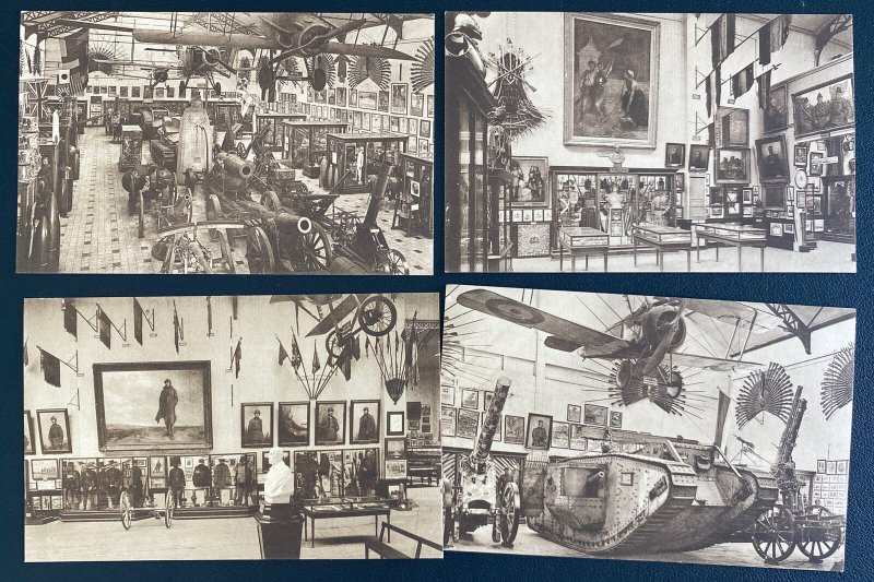 21 Bruxelles Belgium Royal Army Museum 1914-1918 Postcard Collection Lot