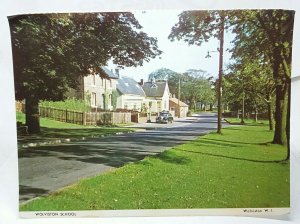 Wolviston School The Green Billingham  Co Durham Vintage WI Postcard c1990