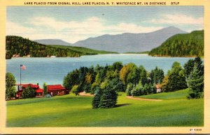 New York Adirondacks Lake Placid From Signal Hill Curteich