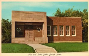 Vintage Postcard Max And Lottie Gerber Jewish Center Superior St. Kokomo Indiana