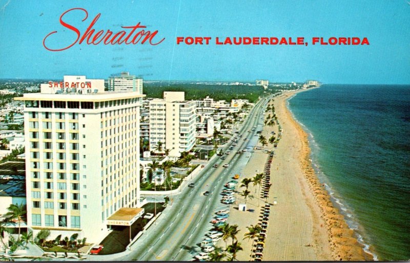 Florida Fort Lauderdale The Sheraton Resort Hotel 1966