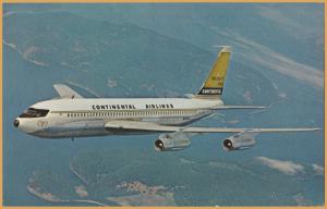 Continental Airlines, NEW 720B Fan Jet - 