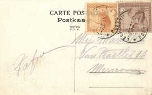 belgian congo, KINSHASA, La Poste, Post Office (1925) Postcard