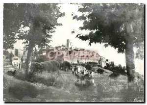 Postcard Modern Riviera St Paul (A M) its Remparts his church's Fountain Vill...