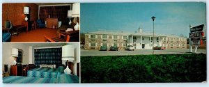BELLEVUE, Nebraska NE ~ Roadside WHITE HOUSE INN Motel c1960s ~ 3½x8¼ Postcard