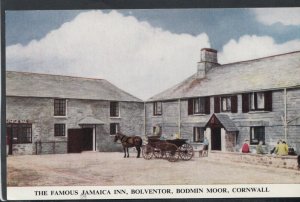 Cornwall Postcard - The Famous Jamaica Inn, Bolventor, Bodmin Moor    T5685