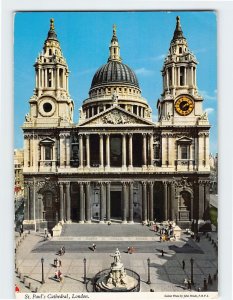 Postcard St. Paul's Cathedral, London, England