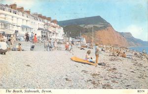 uk8242 the beach sidmouth devon  uk