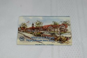 Royal Scandia Sheraton Royal Scandinavian Inn Building Oversize Matchbook