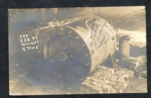 RPPC KANSAS CITY SOUTHERN RAILROAD RAILWAY TRAIN LOAD REAL PHOTO POSTCADR