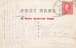 SD, Colman, South Dakota, RPPC, Main Street, North, Big 4 Post Card Photo No 2