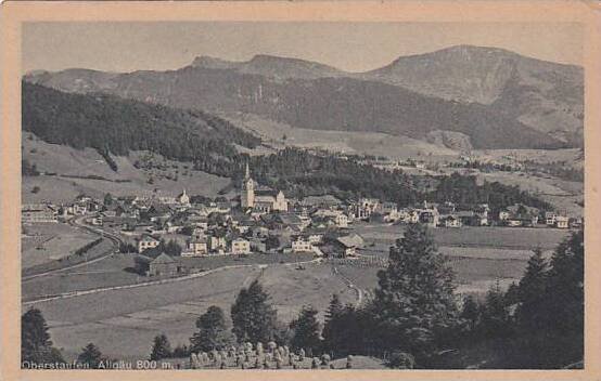 Germany Oberstaufen Totalansicht