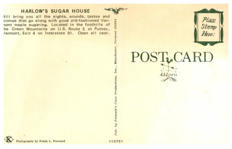 Vermont Putney , Harlow's Sugar House, Sugaring