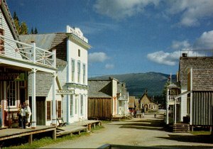 Canada British Columbia Barkerville Historic Building Masonic Hall Saloon and...