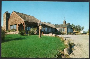 MA The Log Cabin Restaurant Easthampton Road Rte141 HOLYOKE - Chrome 1950s-1970s