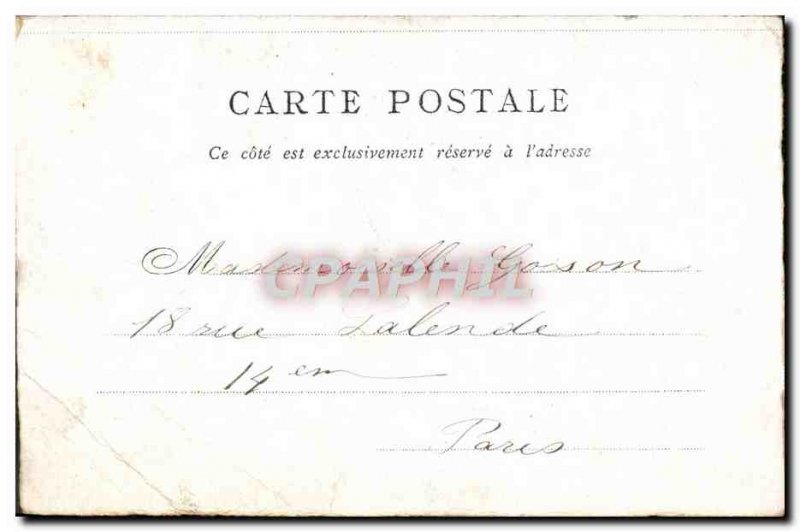 Old Postcard St Germain L & # 39Auxerrois Edits By Le Bon Marche Paris