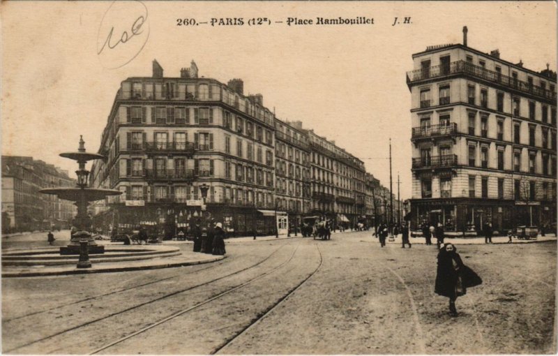 CPA PARIS 12e - Place Hambouillet (55831)