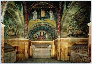 Postcard - Interior, Mauseleo di Galla Placidia - Ravenna, Italy