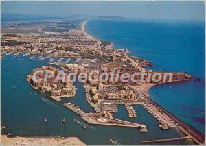 Postcard Modern Cap D'Agde (Herault) Aerial view