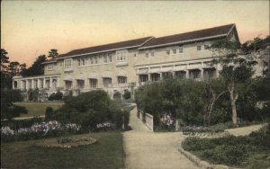 Pebble Beach California CA Del Monte Lodge Albertype Vintage Postcard