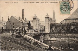 CPA GIVET - Notre-Dame - Porte de la Charbonniere (155116)