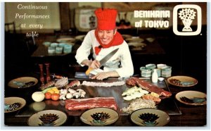 HARRISBURG, PA  ~ Roadside BENIHANA Japanese RESTAURANT c1970s  Postcard