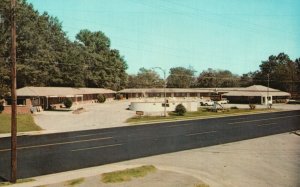 Vintage Postcard Crescent Motel & Restaurant Palmetto Court Allendale SC