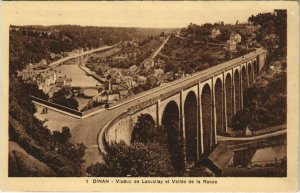 CPA DINAN Viaduc de Lanvallay et Vallee de la Rance (1147426)