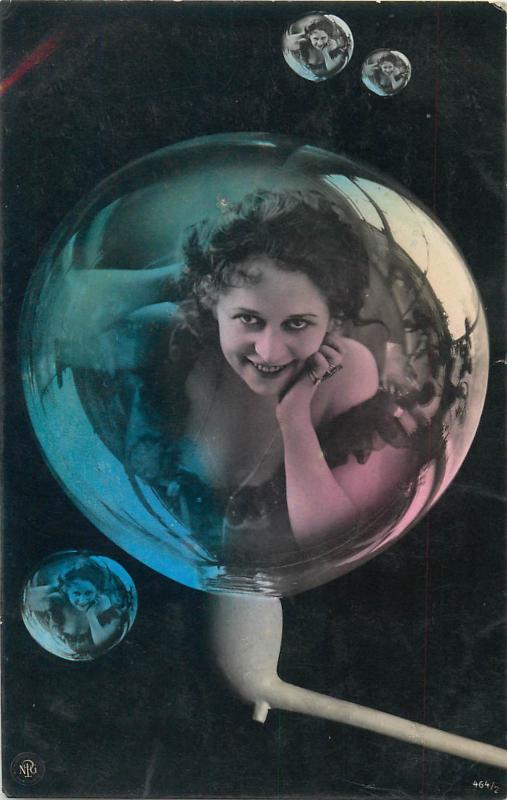 vintage photography bubbles