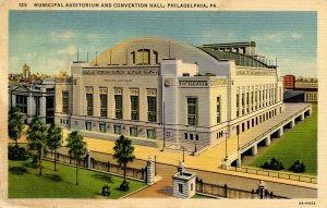 PA - Philadelphia. Municipal Auditorium & Convention Hall