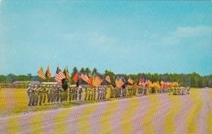Michigan Grayling Camp Grayling Home Of Michigan National Guard Colors On Rev...