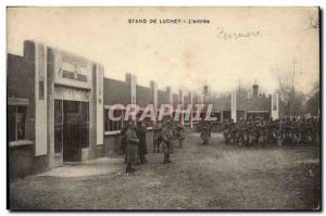 Postcard Old Army Stand Luchey L & # 39entree