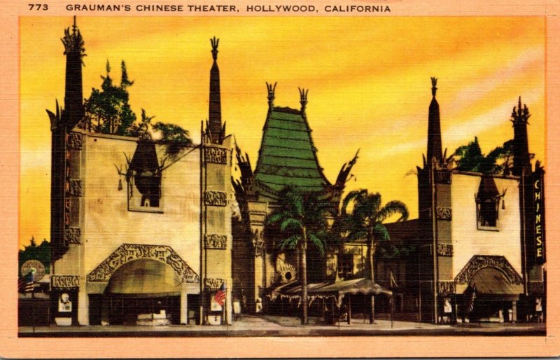 California Hollywood Grauman's Chinese Theatre