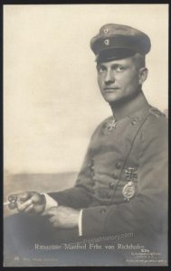 Germany WWI Red Baron Freiherr Manfred von Richthofen Sanke Nr534 RPPC 112336